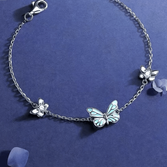 Set 2 en 1 Mariposa Azul Luminosa