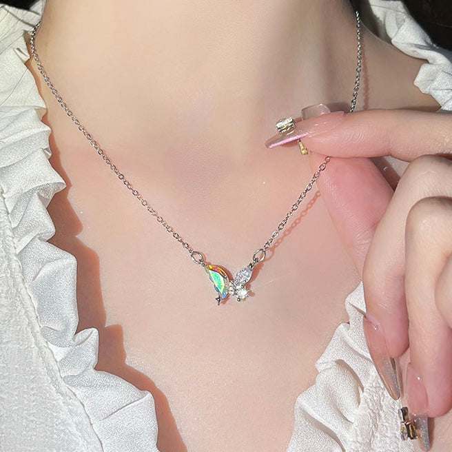 Collar Sueño Celestial de Mariposa