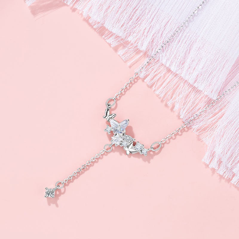 Collar Mariposa Long de Estrellas