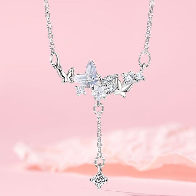 Collar Mariposa Long de Estrellas