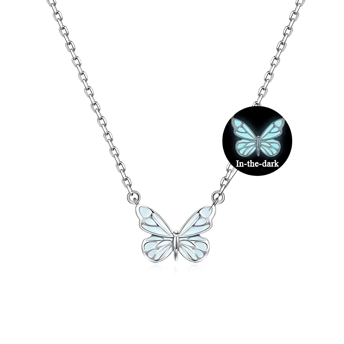 Set 2 en 1 Mariposa Azul Luminosa