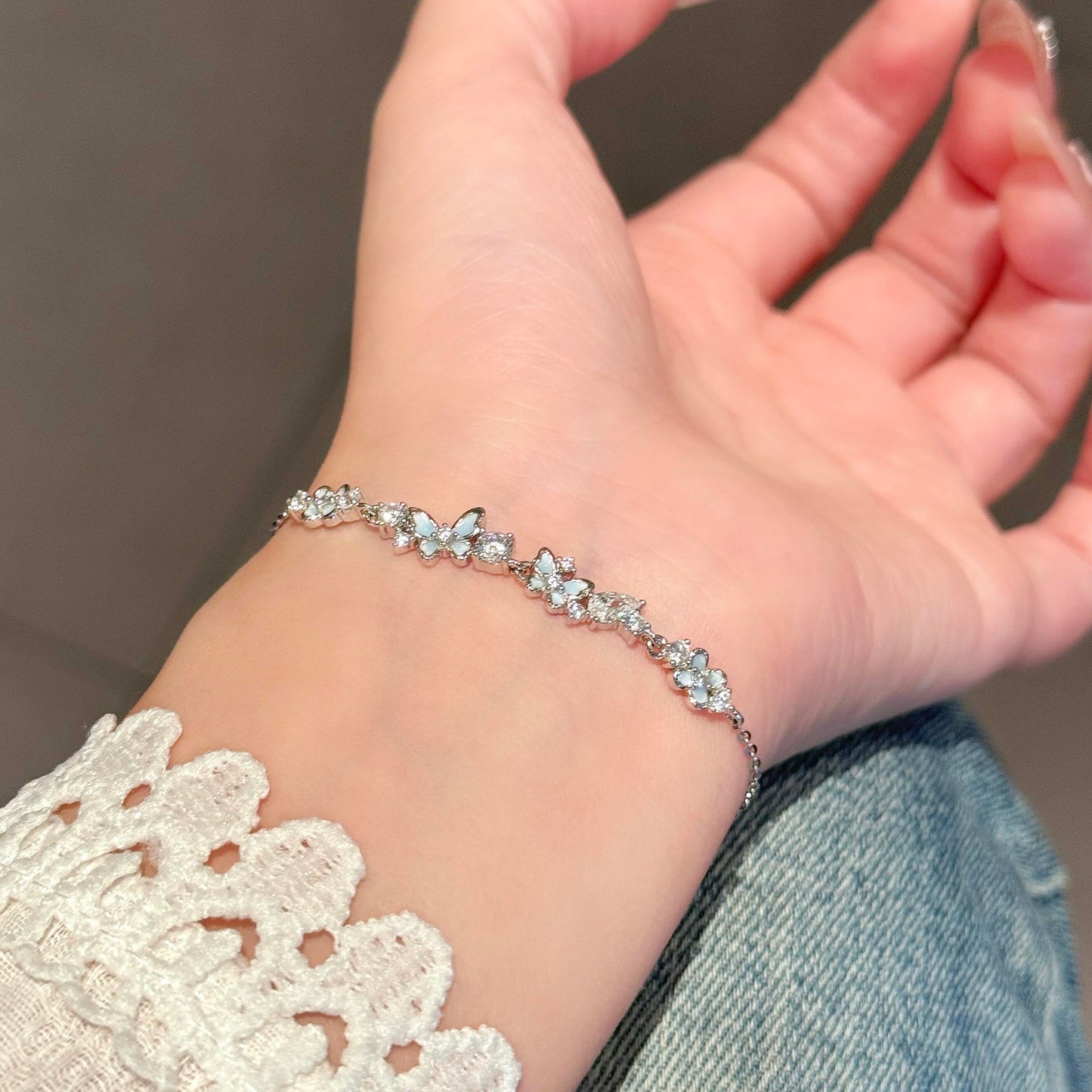 Pulsera Mariposa Jardín de Ensueño Luminosa