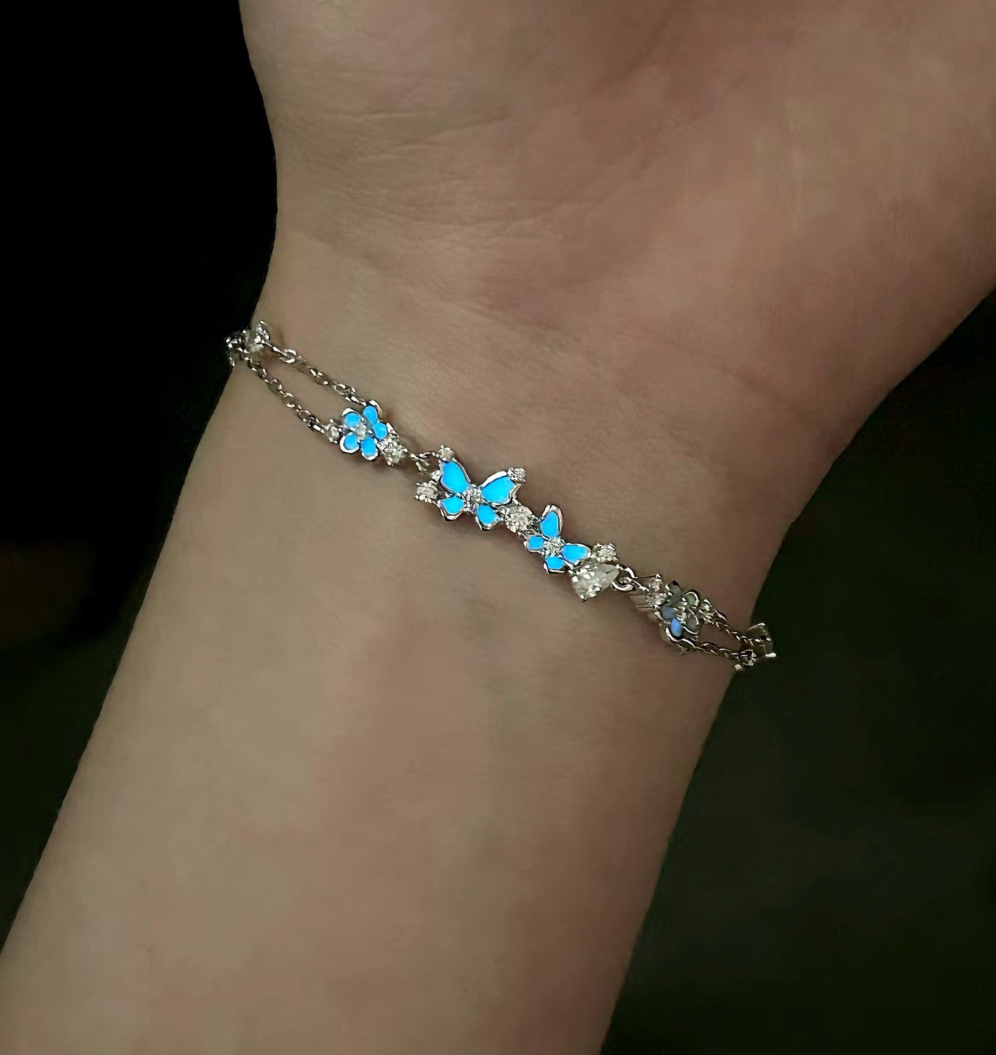 Pulsera Mariposa Jardín de Ensueño Luminosa